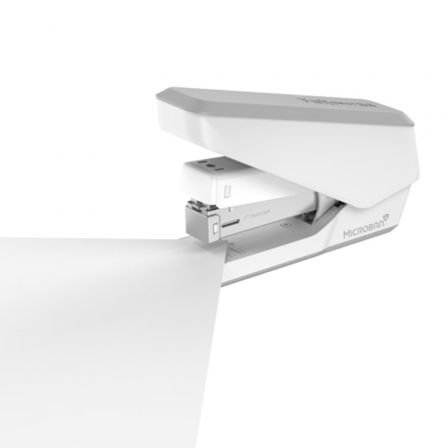 Fellowes LX840 Grapadora con Protección Microban, 25 Hojas, Blanco